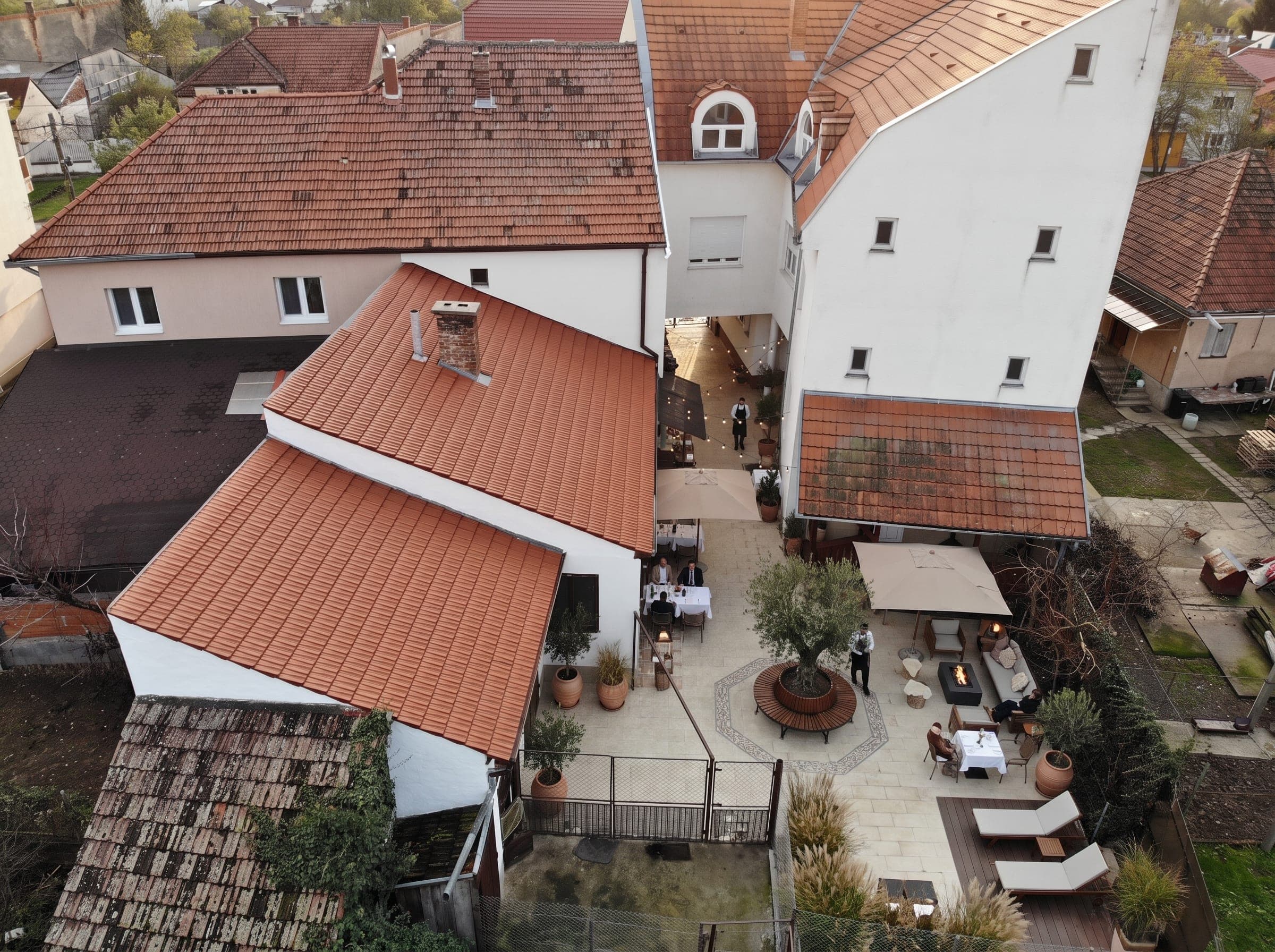 Concept Visualization — concept courtyard hospitality